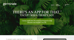 Desktop Screenshot of germinateapps.com